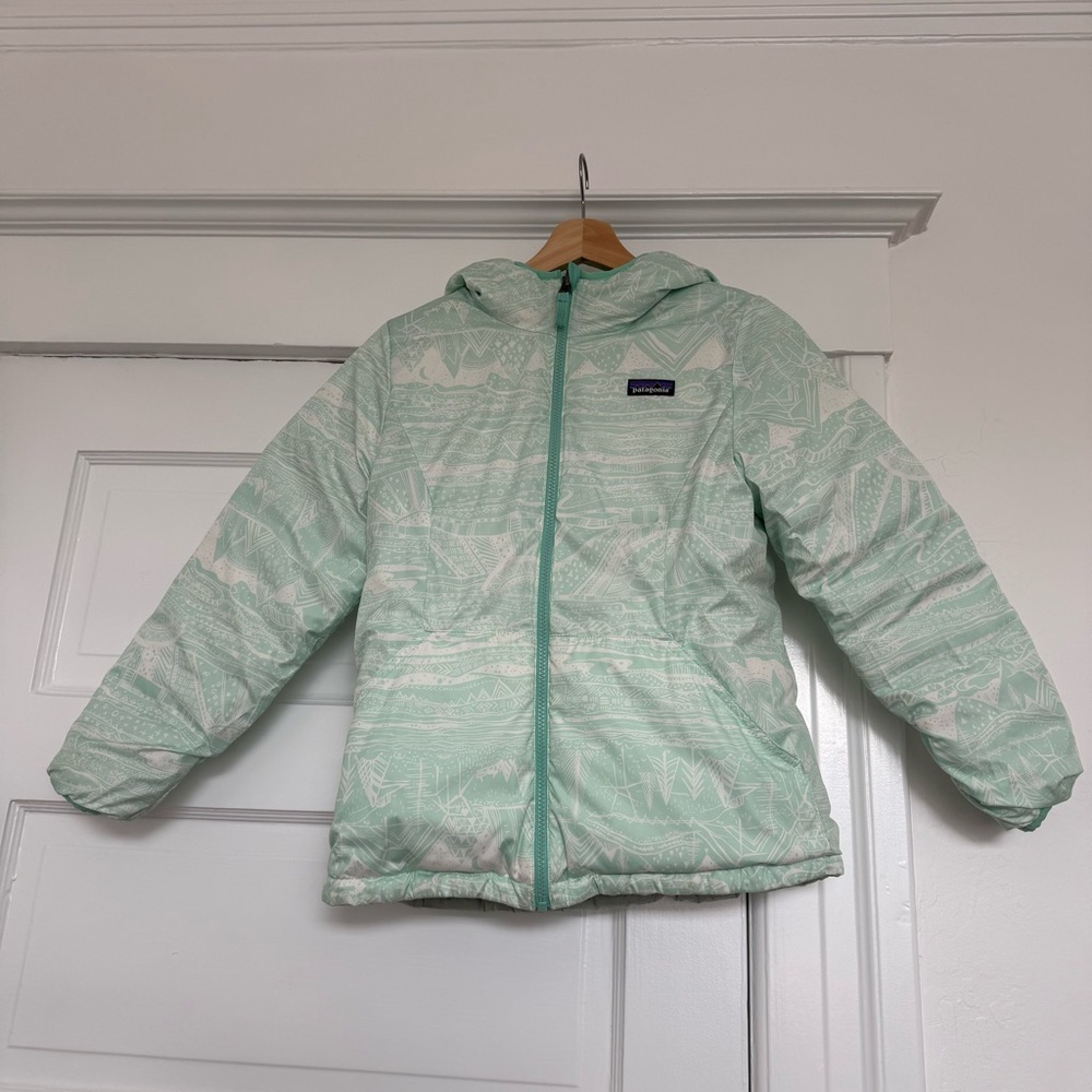 Patagonia Girls Reversible Down Sweater - Picture 6 of 11